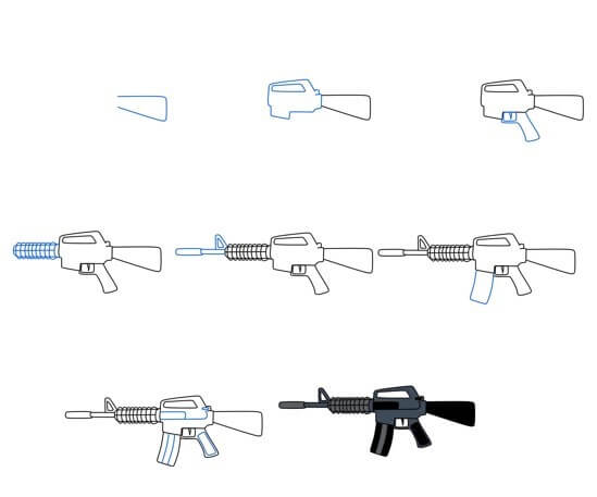 Desenhos de Arma básica