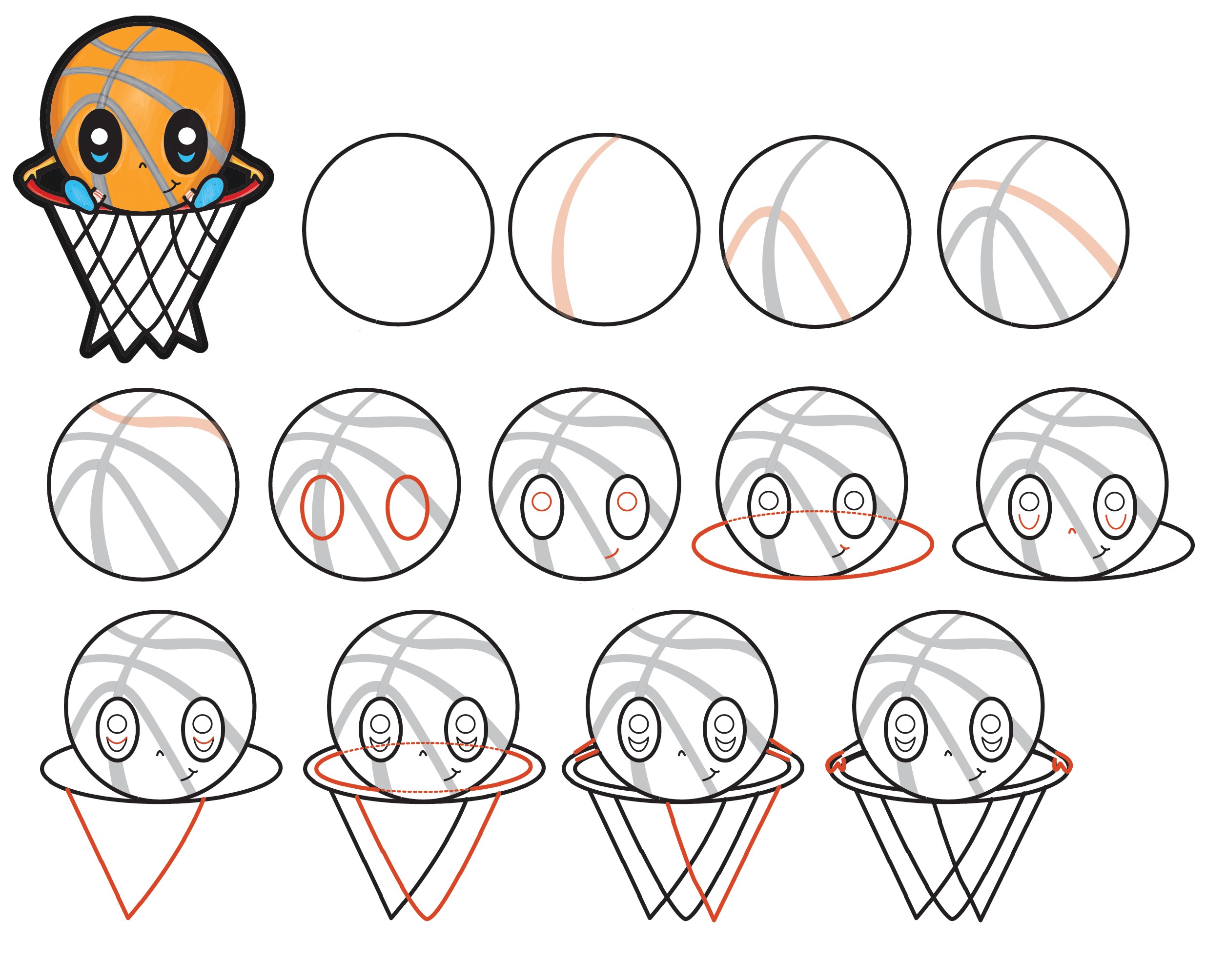 Desenhos de Basquete de anime