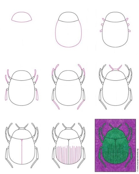 Desenhos de Besouro Gigante
