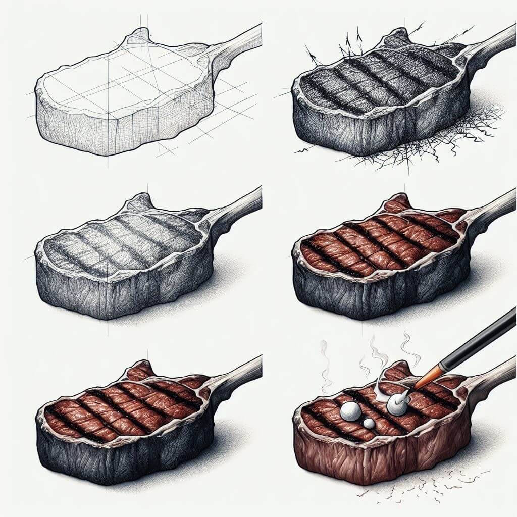 Desenhos de Bife grátis