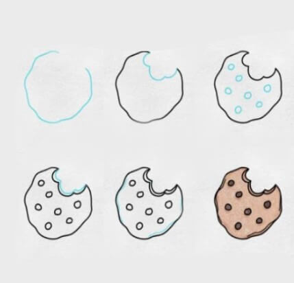 Desenhos de Biscoitos fáceis