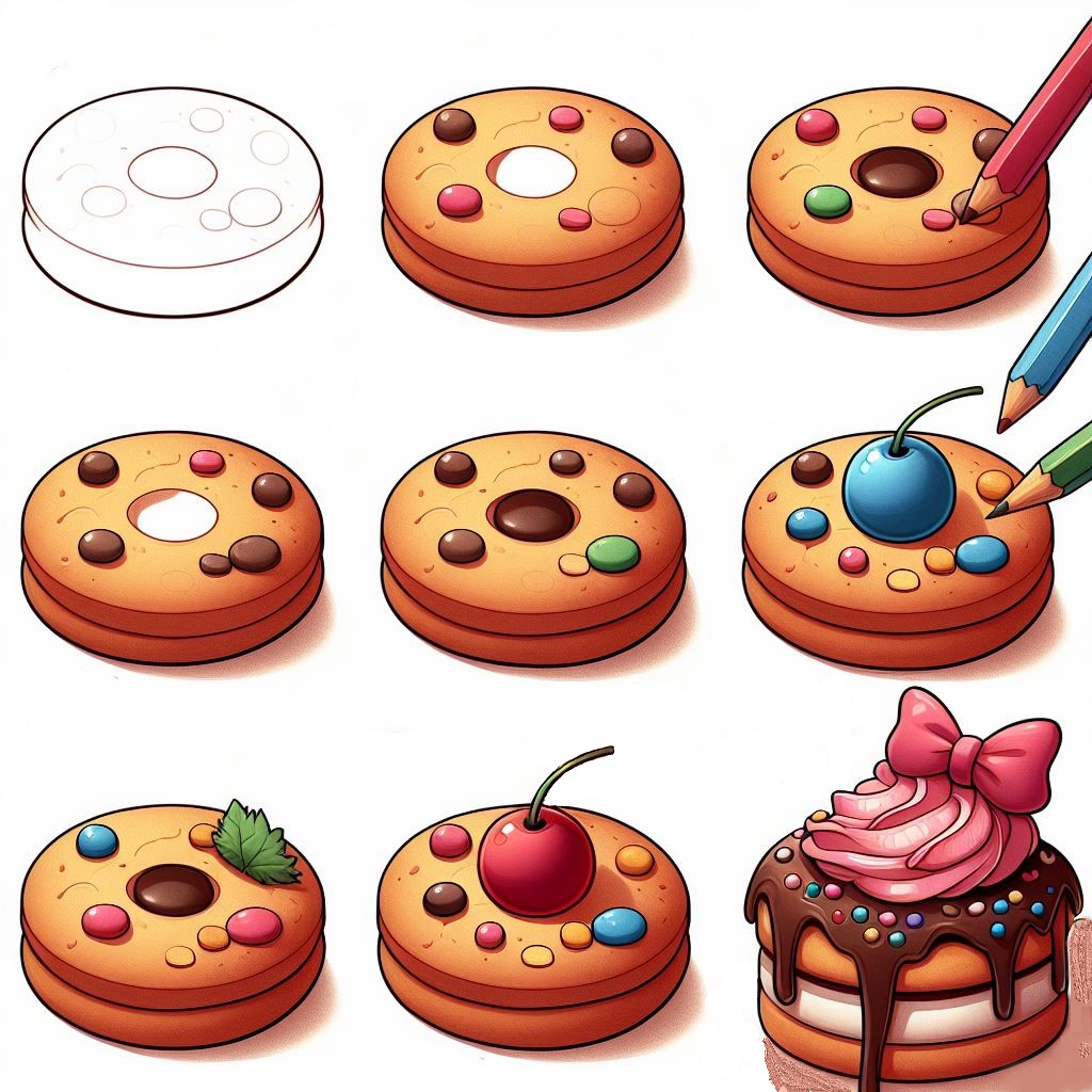 Desenhos de Biscoitos