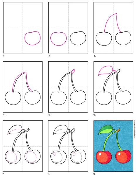 Desenhos de Cereja grátis