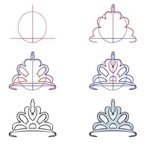 Desenhos de Coroa de rainha