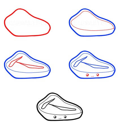 Desenhos de Cortes de bife