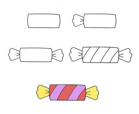 Desenhos de Doce fácil