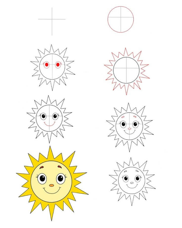 Desenhos de Doce Sol