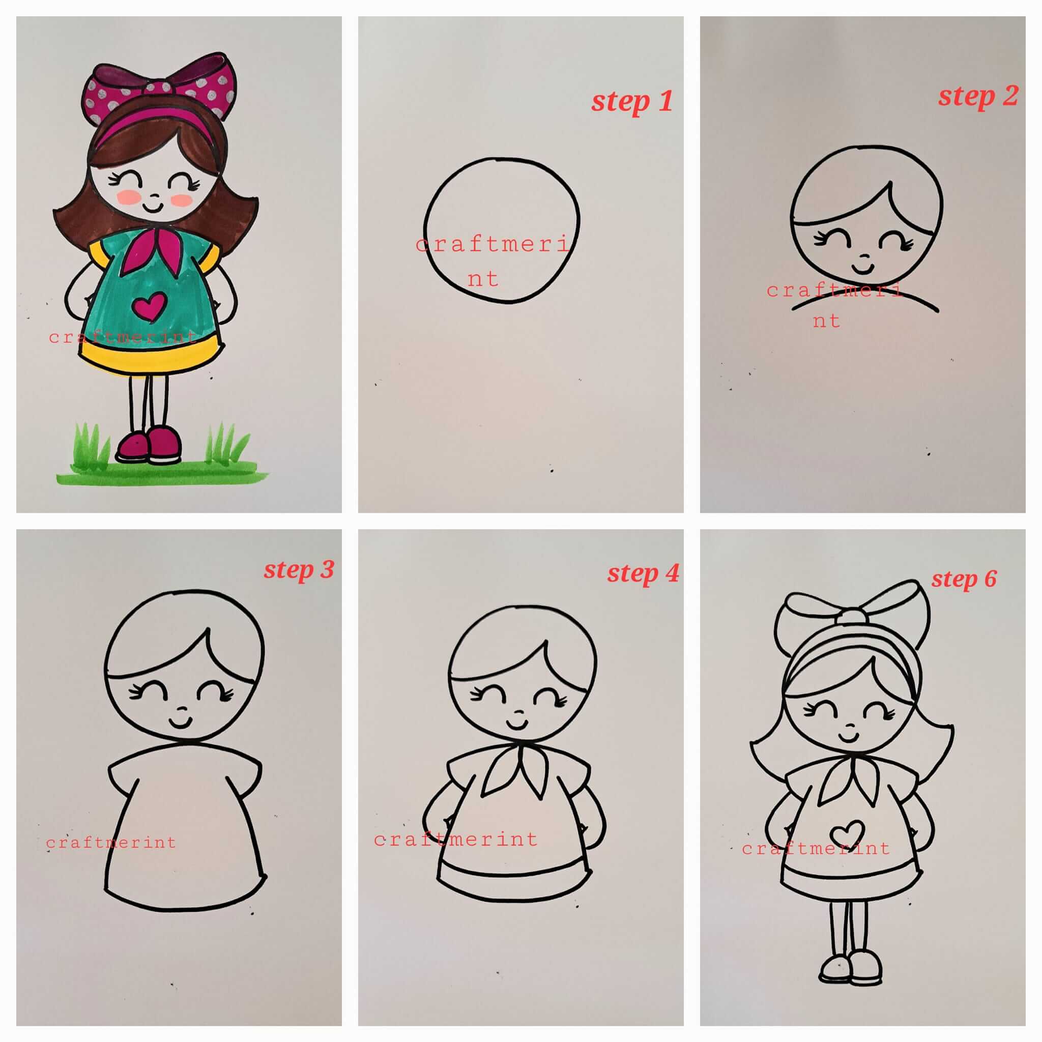 Desenhos de Garota fácil
