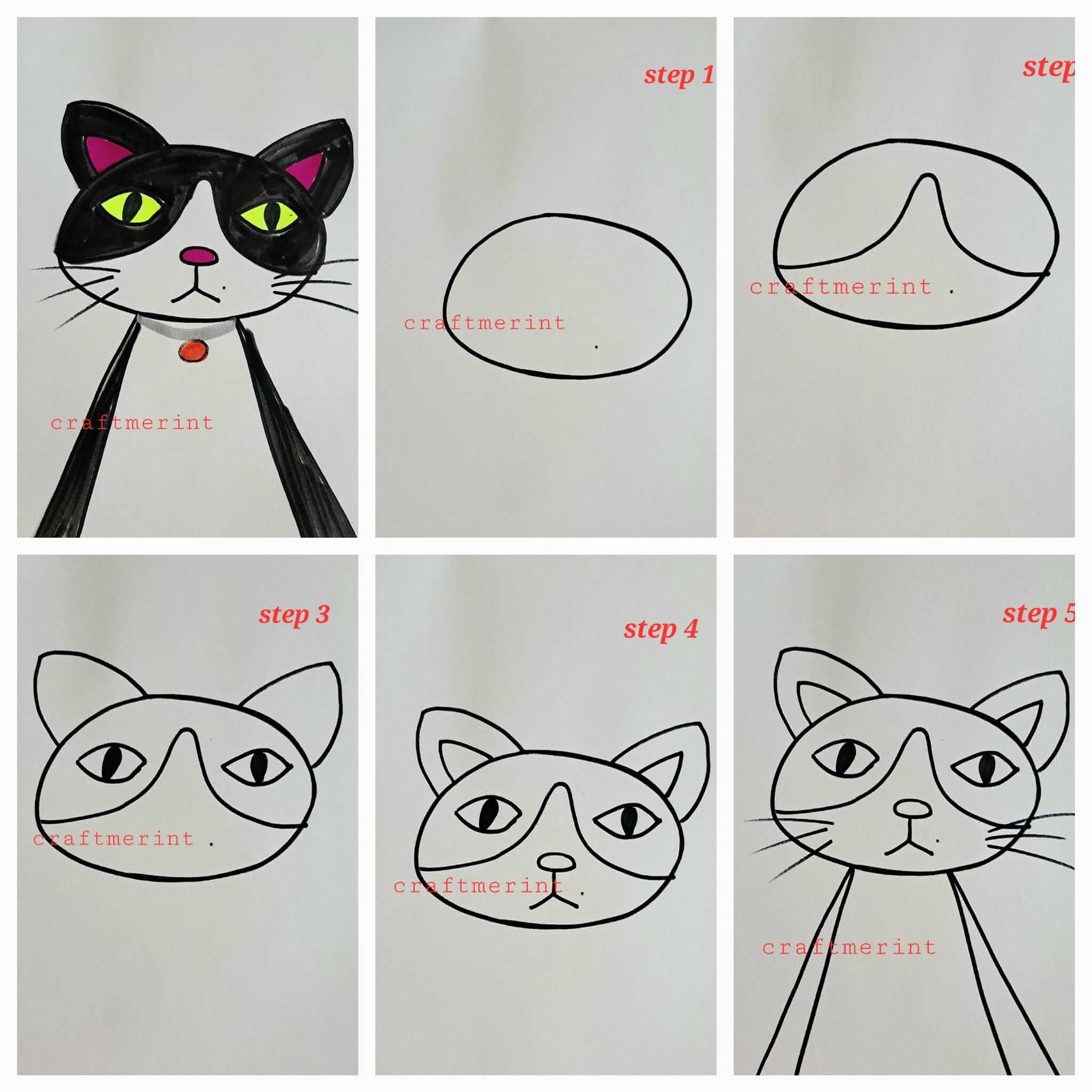 Desenhos de Gato - Ideia (66)