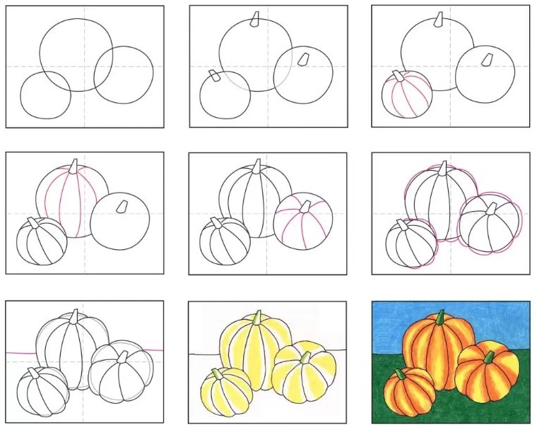 Desenhos de Ideia de abóbora (11)