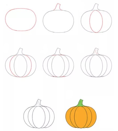 Desenhos de Ideia de abóbora (13)