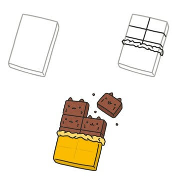 Desenhos de Chocolate