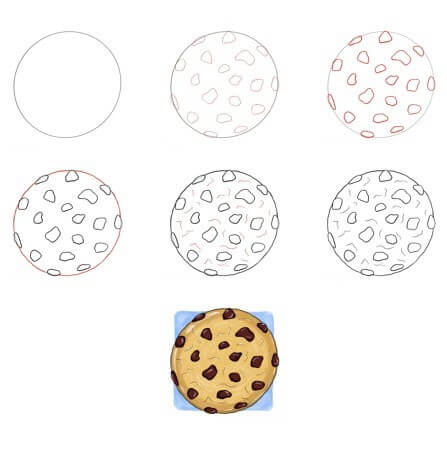 Desenhos de Imagem de biscoito