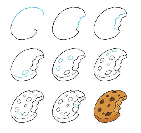 Desenhos de Imagem de biscoito grátis