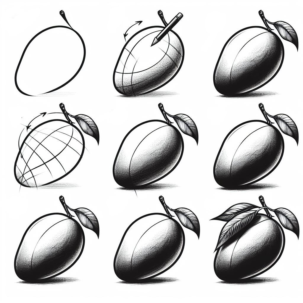 Desenhos de Imagem de manga