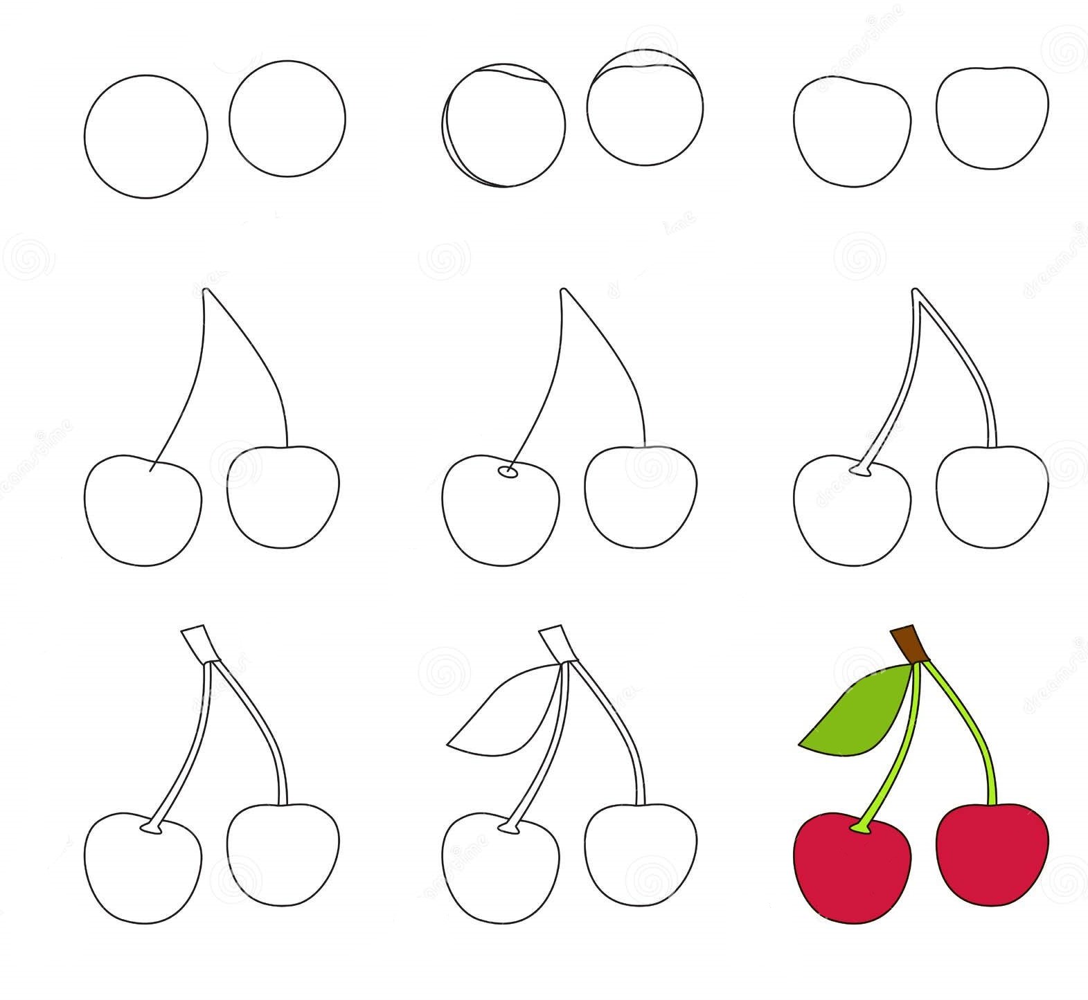 Desenhos de Imagem gratuita de cereja