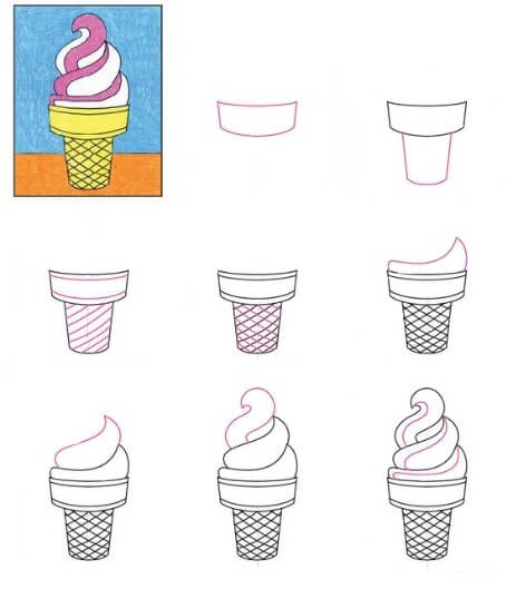 Desenhos de Imagem gratuita de sorvete