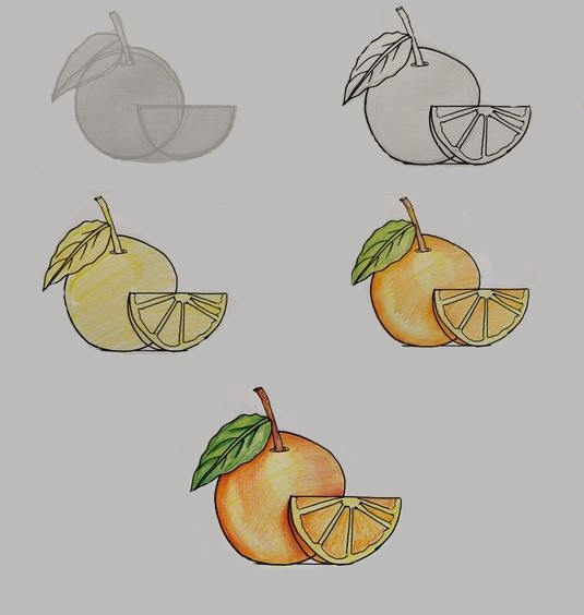Desenhos de Imagem laranja