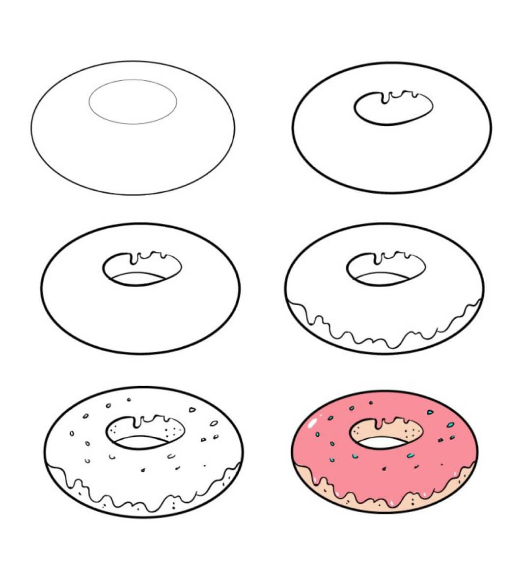 Desenhos de Donut