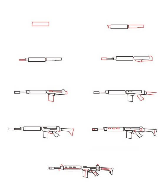 Desenhos de Impressão livre de armas