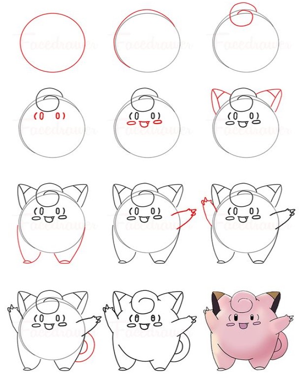 Desenhos de jigglypuff feliz 2