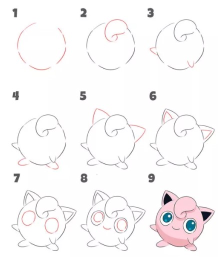 Desenhos de Jigglypuff