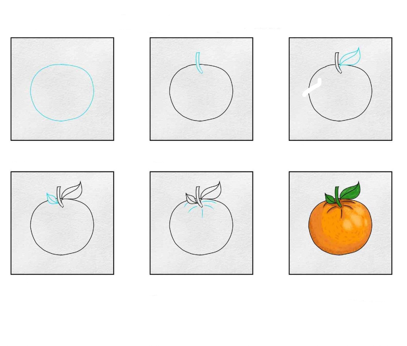 Desenhos de Laranja bonita
