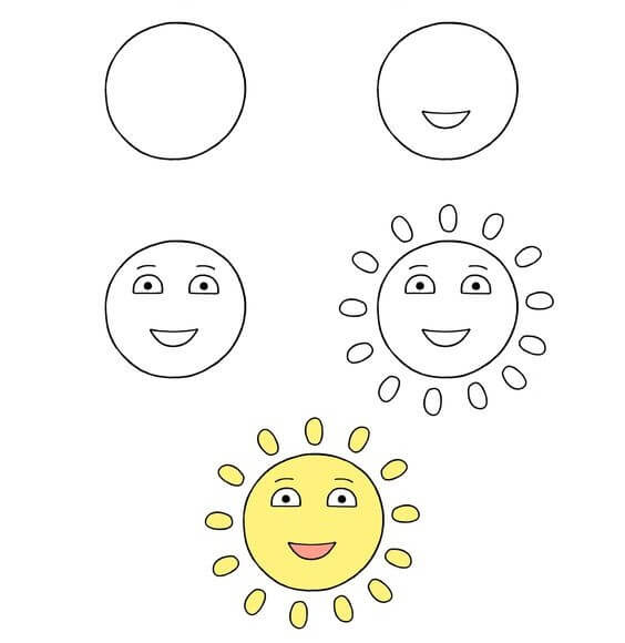 Desenhos de Lindo Sol