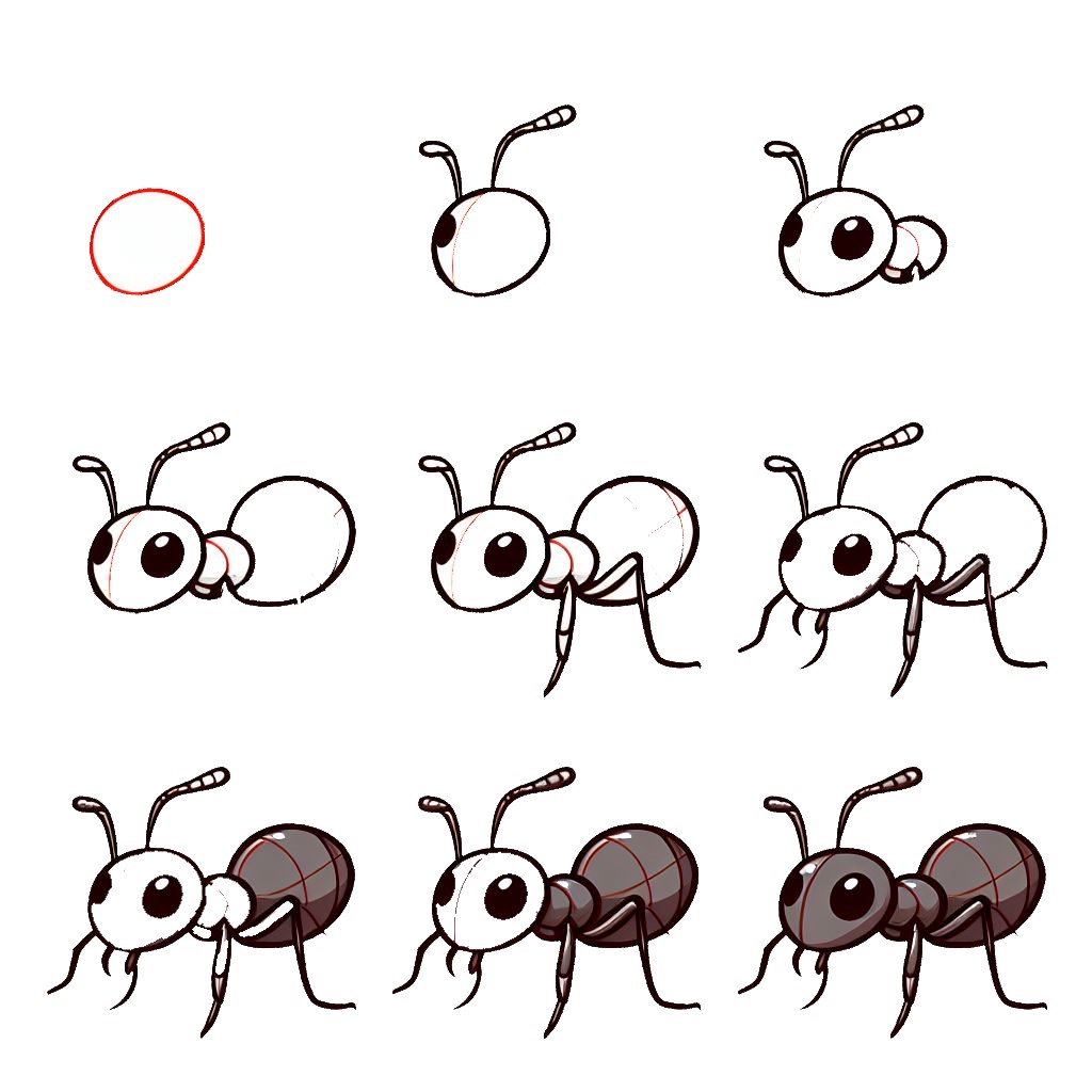 Desenhos de Formigas