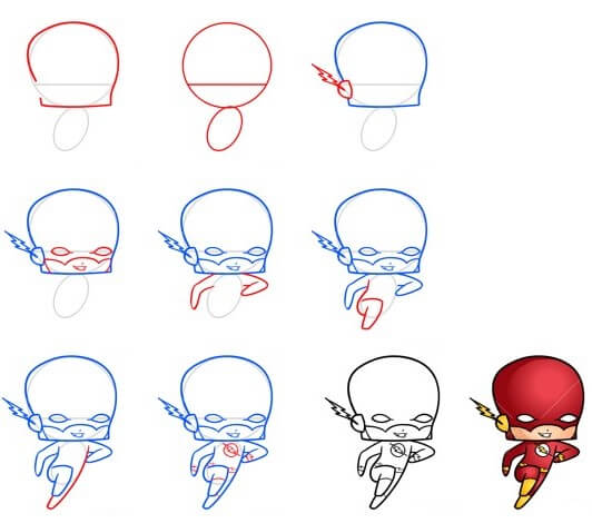 Desenhos de O sorriso chibi flash