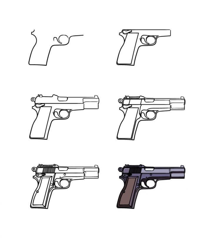 Desenhos de Pistola legal