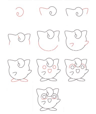 Desenhos de risada de jigglypuff