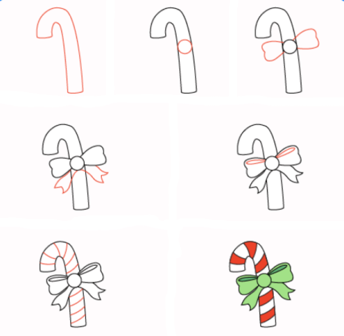 Desenhos de Sem bengala doce