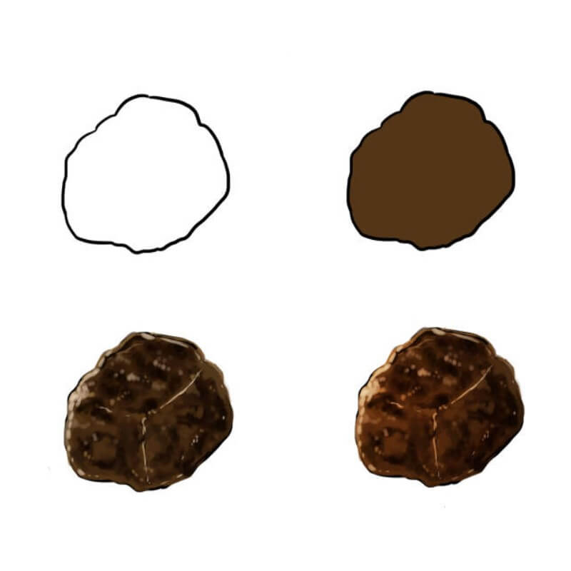 Desenhos de Sem chocolate