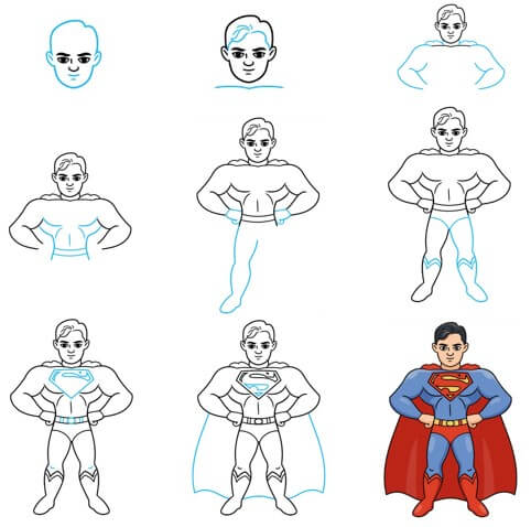 Desenhos de Super-Homem