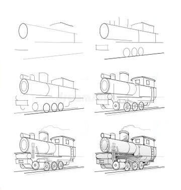 Desenhos de Aventura de Trem