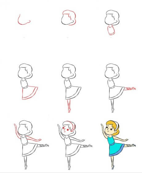 Desenhos de Bebê Cinderela