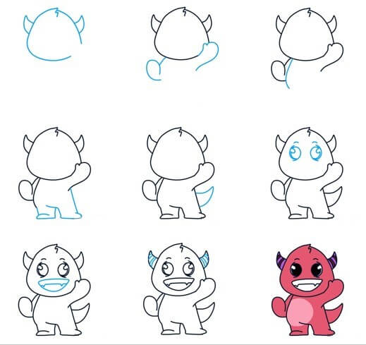 Desenhos de Monstro