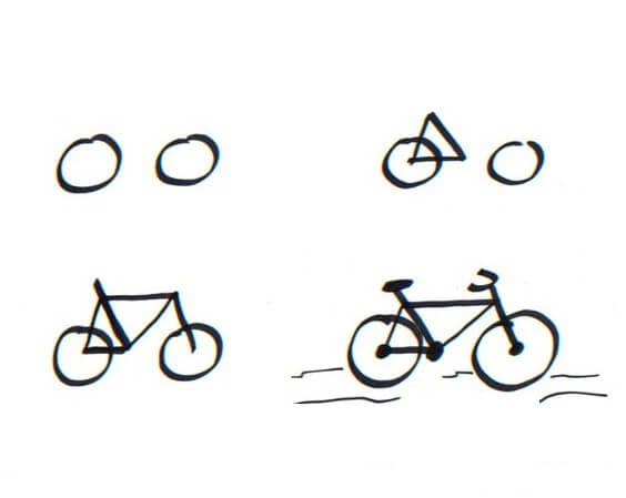 Desenhos de Bicicleta grátis