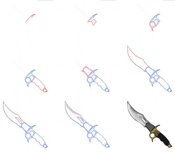 Desenhos de Faca