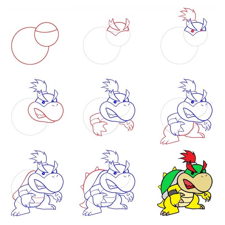 Desenhos de Bowser