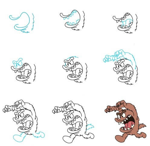 Desenhos de Caça a monstros