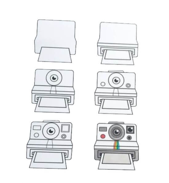 Desenhos de Câmera para impressão