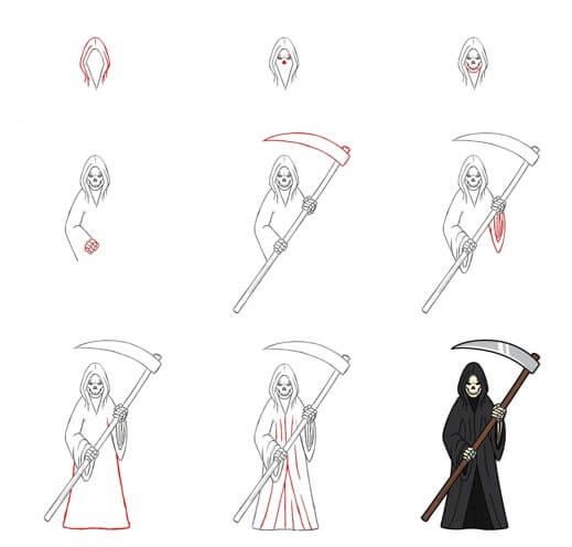 Desenhos de Ceifador básico