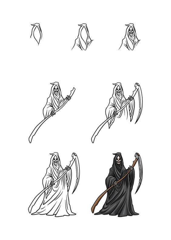 Desenhos de Ceifador imprimível