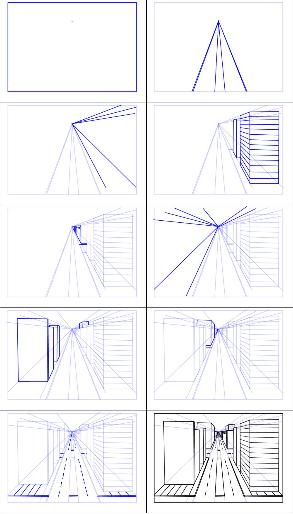 Desenhos de Cidade para artistas