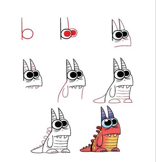 Desenhos de Cuidar de monstros