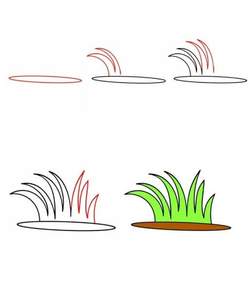 Desenhos de Ervas daninhas básicas