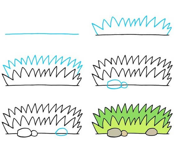 Desenhos de Ervas daninhas para crianças