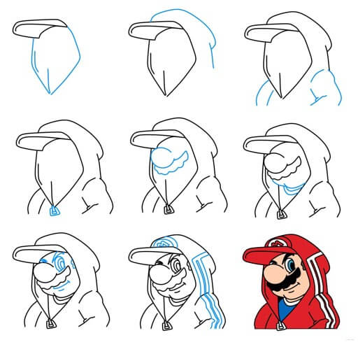 Desenhos de Mario style